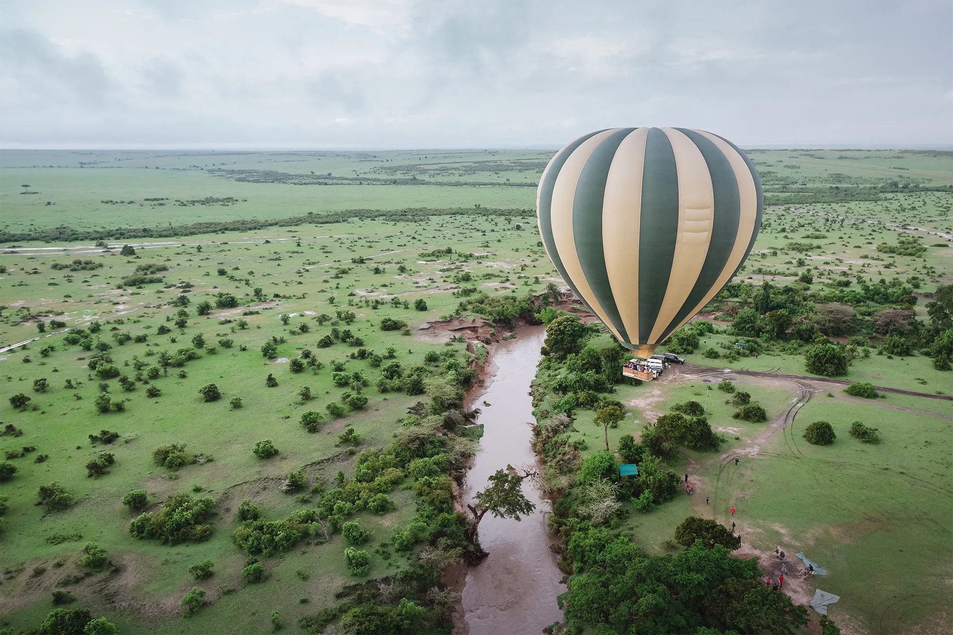 The Ultimate Hot Air Balloon Safari